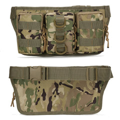 Tactical Men Waist Pack Hiking Bag Army Outdoor Sports Climbing Camping Army Fan