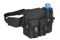 Tactical Men Waist Pack Hiking Water Bottle Phone Pouch Outdoor Sports Bag