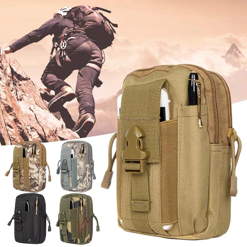 Tactical Molle Pouch Military Waist Bag Waterproof Fanny Pack