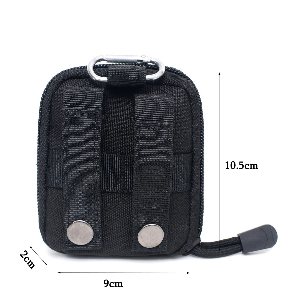Tactical Molle Water Bottle Pouch Hydration Carrier for Outdoor Activities