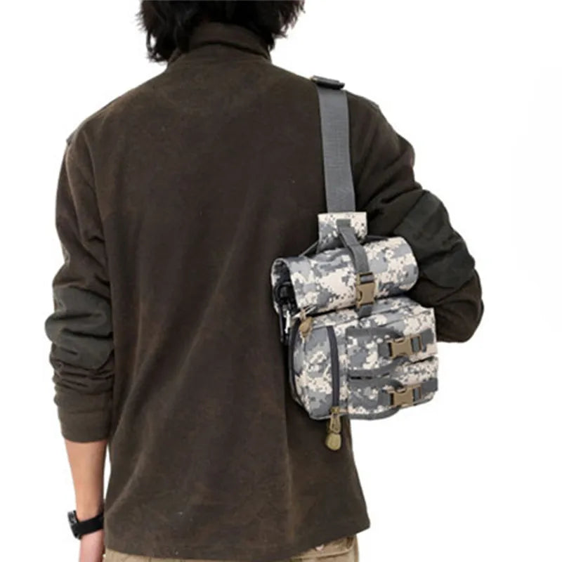 Tactical Pouch Belt Waist Pack Bag Travel Military Fanny Pack Phone Pocket