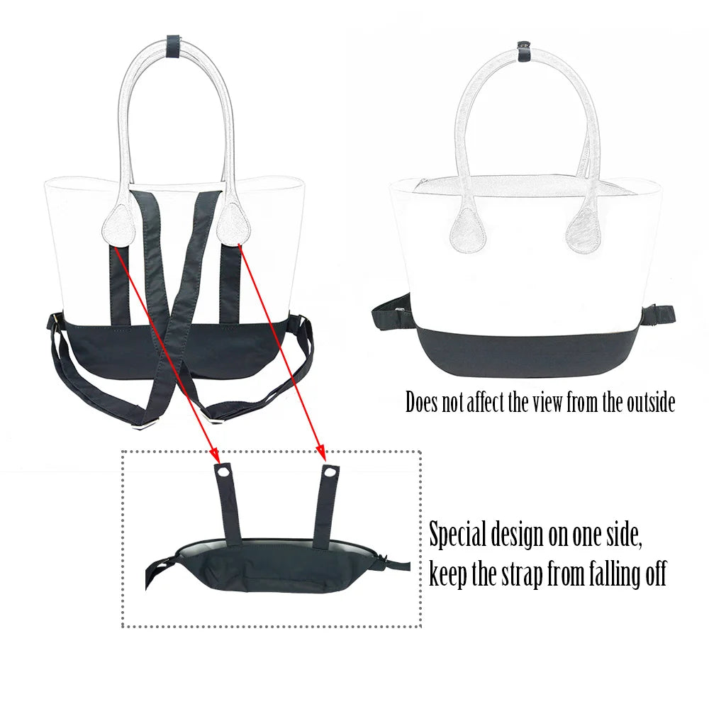 Microfiber Fabric Backpack Kit for Big Obag Classic Mini