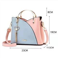Tassel Bucket Crossbody Bags Large Capacity Shoulder Bag