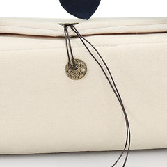 Tea Cup Storage Bag Cotton Linen Teapot Handbag Outdoor Travel