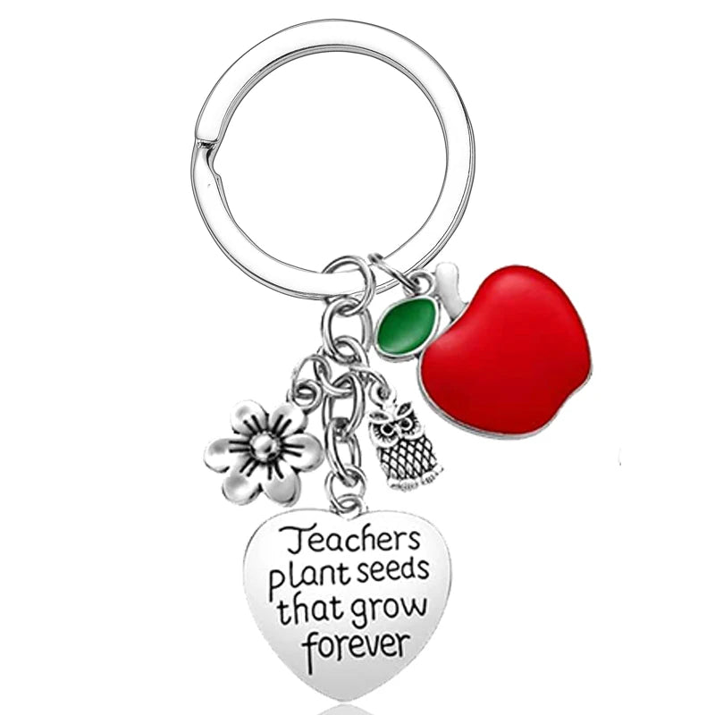 Teacher Appreciation Keychain Christmas Gift Bag Accessory