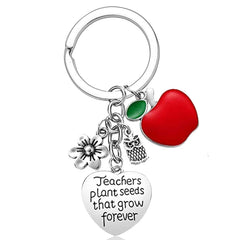 Teacher Appreciation Keychain Christmas Gift Bag Accessory