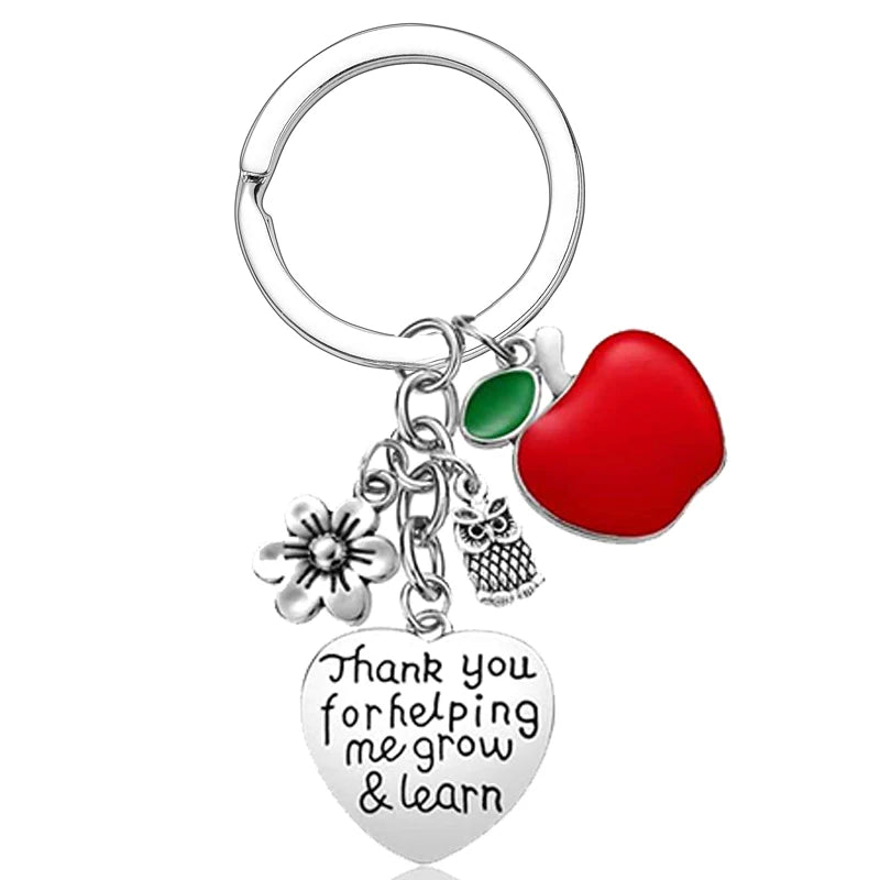 Teacher Appreciation Keychain Christmas Gift Bag Accessory
