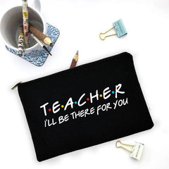 Teacher Large Capacity Pencil Case School Supplies Storage Bag Travel Wash Pouch