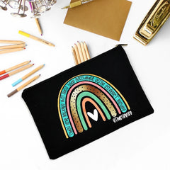 Teachers' Gift Makeup Bag Teacher Survival Kit Pencil Pouch