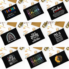 Teacher Survival Kit Gift Makeup Bag Pencil Pouch High School Graduation