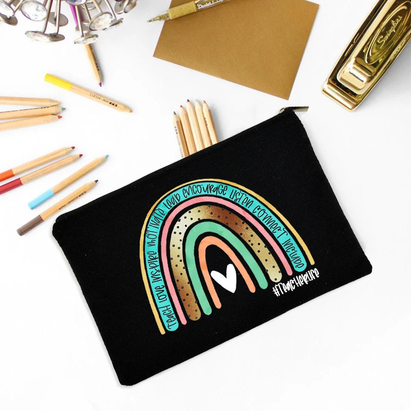 Teacher Survival Kit Gift Makeup Bag Pencil Pouch High School Graduation
