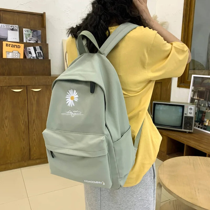 Teen School Bag Girls Backpack Women Printing Bookbags Middle Student School