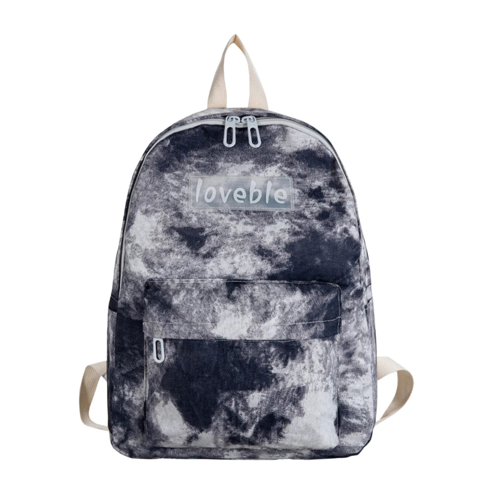 Teen Girls Backpack Lovely Women Pattern Casual Nylon High School Bags