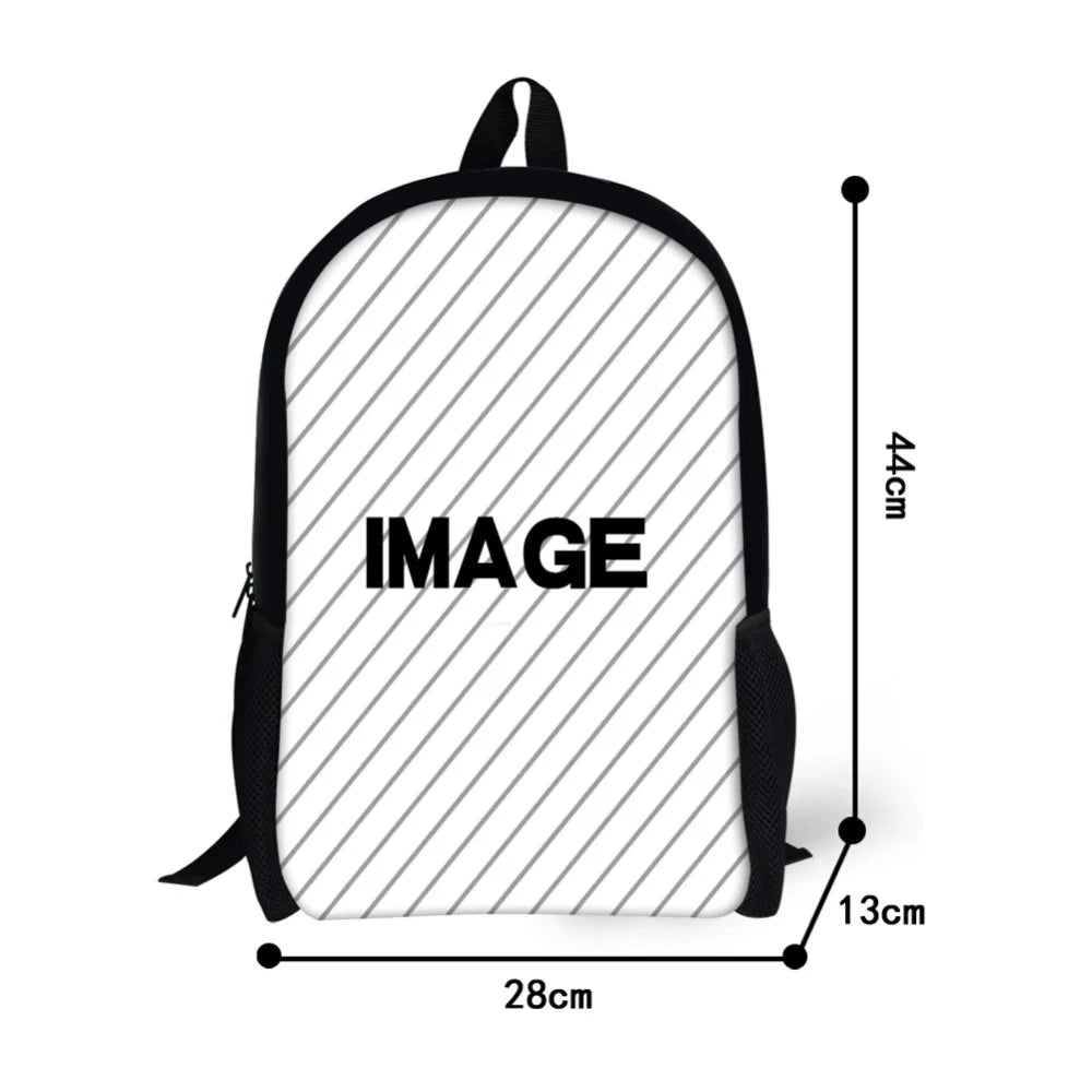Teenagers Sugar Skulls 3D Printed Schoolbag Large Shoulder Backpack