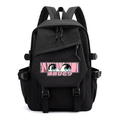 Teens Bocchi Anime Backpack Large Capacity Laptop Bag Shoulders Bag Boy Schoolba
