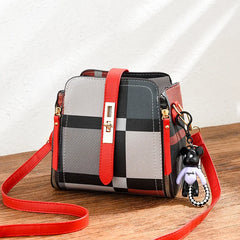 Textured Small Bag Ladies Hot All-match Net Red Women's Handbag