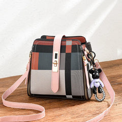 Textured Small Bag Ladies Hot All-match Net Red Women's Handbag