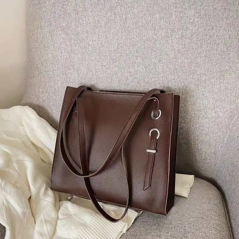 Textured Women's Retro Shoulder Bag