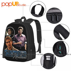 The Sopranos Christopher Moltisanti Backpack Large Capacity Portable Beach Bag