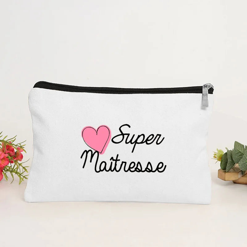 Mistress Cosmetic Bags Portable Make Up Bags with Zips