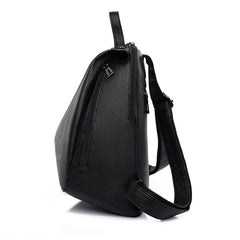 PU Women Backpack High Soft Leather School Bags For Girls