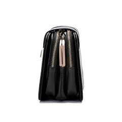 Women's Shoulder Bag Metal Buckle Chain Handbag Clutch