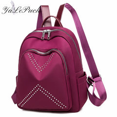 Waterproof Women's Shoulder Backpack for Teen Girls