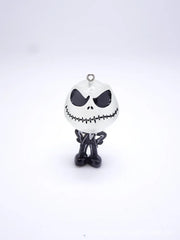 Anime Pumpkin King Jack Pendant Keychain Car Key Ring Mobile Phone Bag