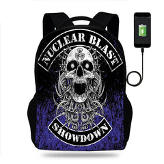 Nightmare Before Christmas Backpack Kids School Bag 3D Prints with USB