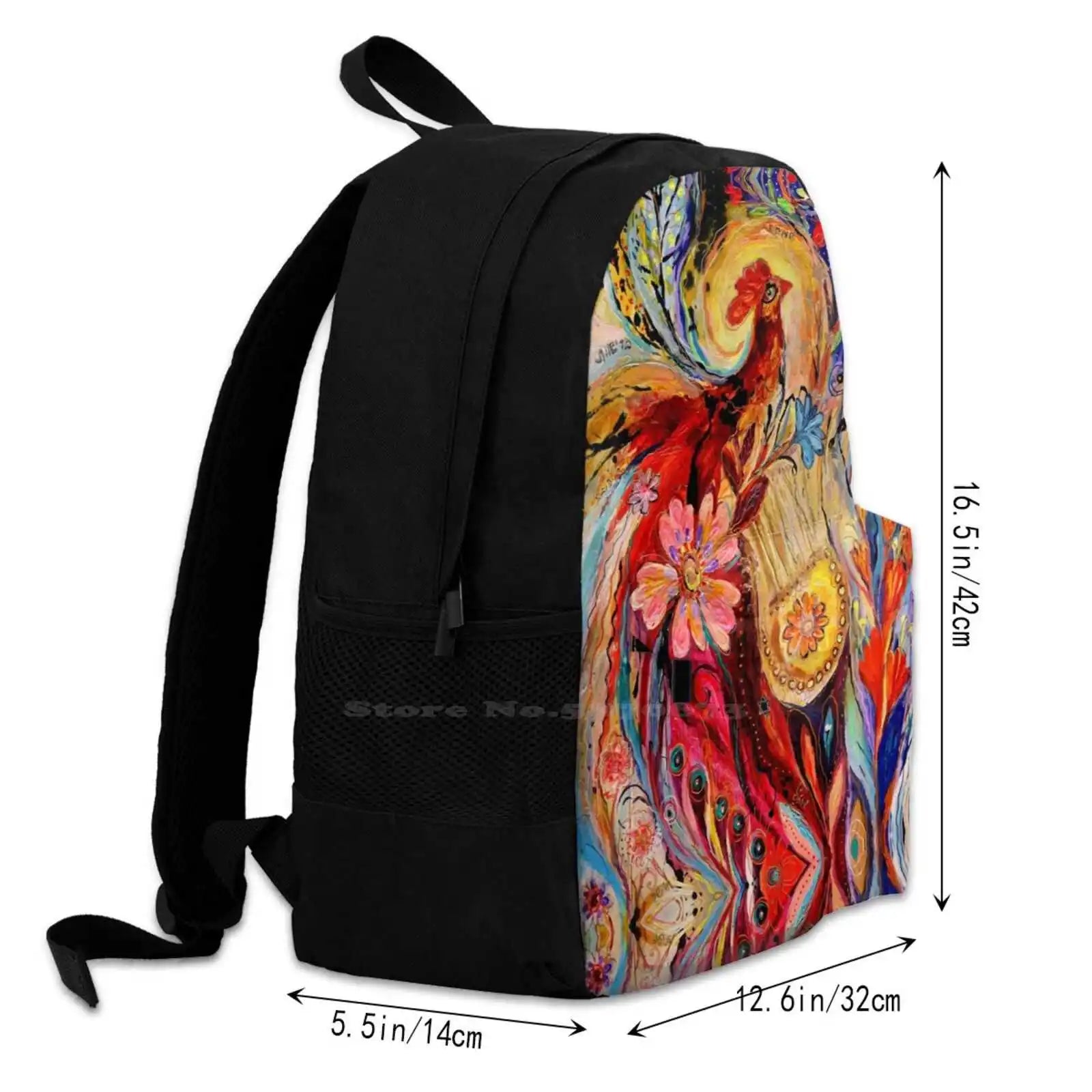 3D Print Backpack Evil Eye Hand Protecting Amulet