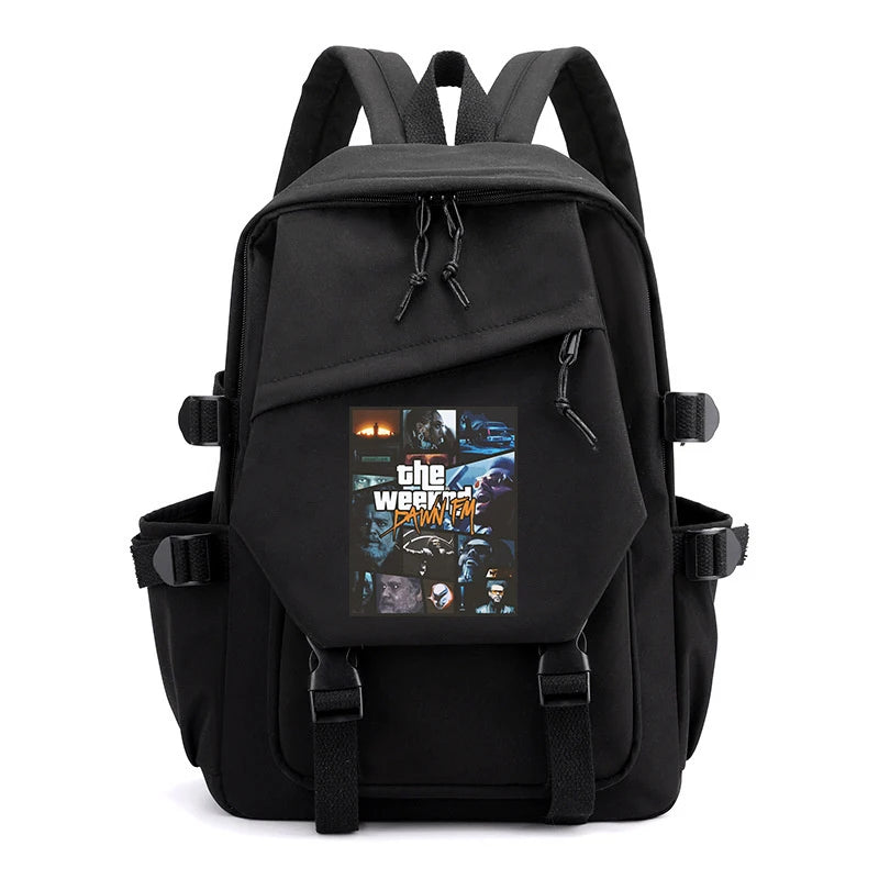 The Weeknd School Backpacks for Women Teenage Boys Girls