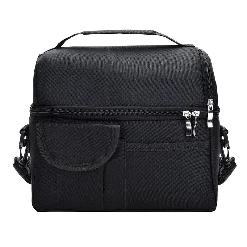 Portable Lunch Bag Insulated Case Waterproof Office Cooler Lunchbox