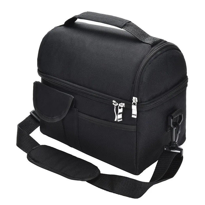 Portable Lunch Bag Insulated Case Waterproof Office Cooler Lunchbox