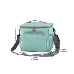 Thermal Insulated Cooler Bags Large Picnic Lunch Bento Box Trips BBQ Meal