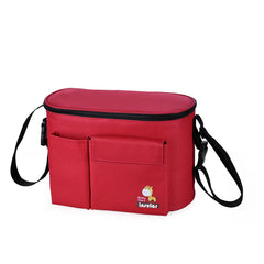Insulated Baby Diaper Bag Stroller Waterproof Nappy Changing Mommy Bag