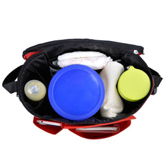 Insulated Baby Diaper Bag Stroller Waterproof Nappy Changing Mommy Bag