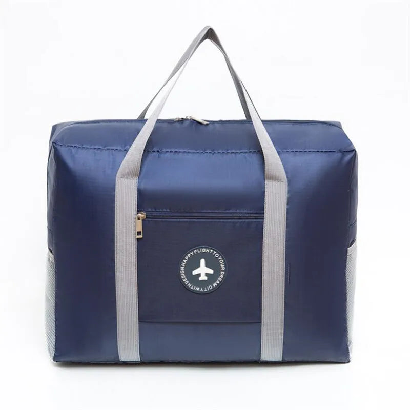 Foldable Travel Bag Luggage Zipper Storage Pouch Organizer Case Airplane Handbag