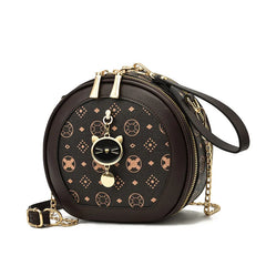Spring Round Bag Women's Versatile Handbag