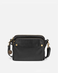 Three-Layer Leather Crossbody Shoulder Clutch Bag Women Handbag