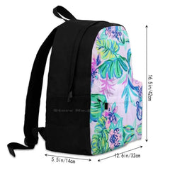 Purple Mermaid Travel Laptop Bagpack