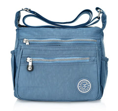 Tilorraine Arrival Casual Tote Nylon Shoulder Bag Solid Zipper Crossbody Travel