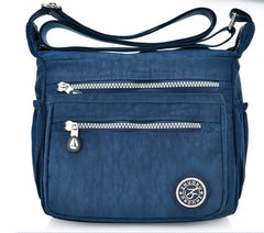 Tilorraine Arrival Casual Tote Nylon Shoulder Bag Solid Zipper Crossbody Travel