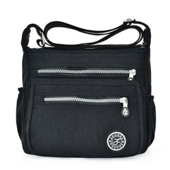 Tilorraine Arrival Casual Tote Nylon Shoulder Bag Solid Zipper Crossbody Travel