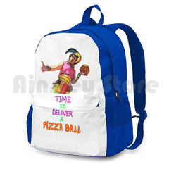 Pizza Ball Outdoor Hiking Backpack Waterproof Camping Travel