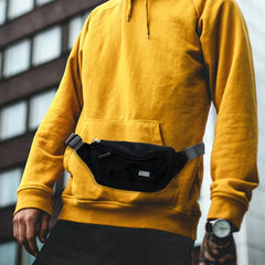Tinyat Waist Bag Pack Travel Phone Belt Bag Casual Shoulder Chest Bag Fanny Pack