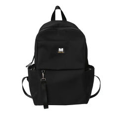Nylon Cloth Backpack for Women High Storage Books Travel Backpack