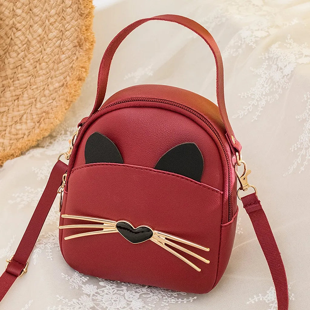 Leather Laptop Backpack for Women 15.6 Inch