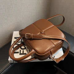 Tofu Plaid Women's Shoulder Bag Handbag
