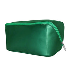 Matte Waterproof Large Capacity Faux Leather Toiletry Bag