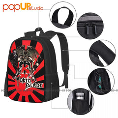 Tokyo Blade Heavy Metal Nwobhm Tank Grim Reaper Backpack